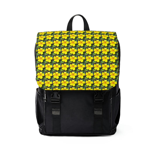 Yellow Jessamine Shoulder Backpack