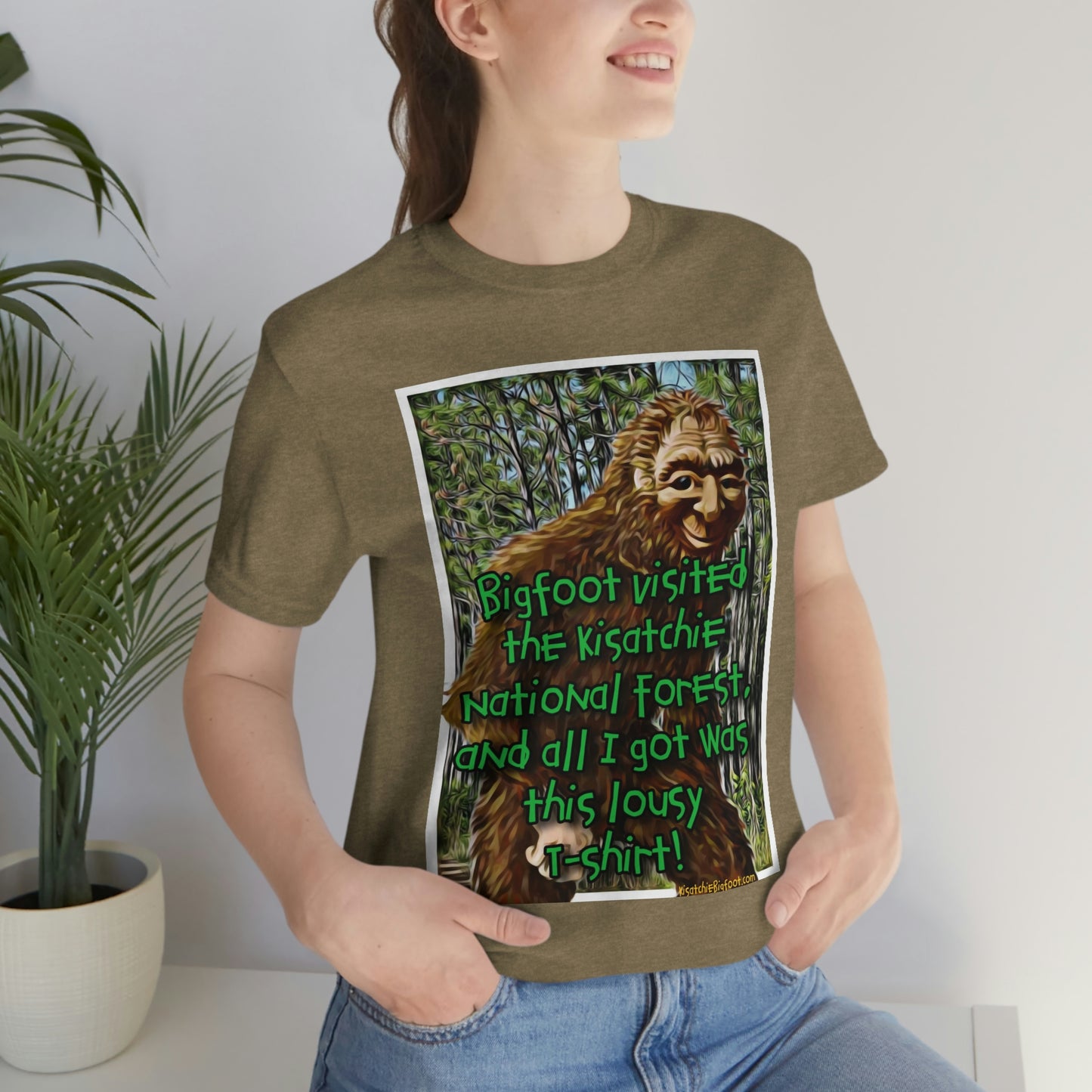 Unisex Kisatchie Bigfoot Jersey Tee