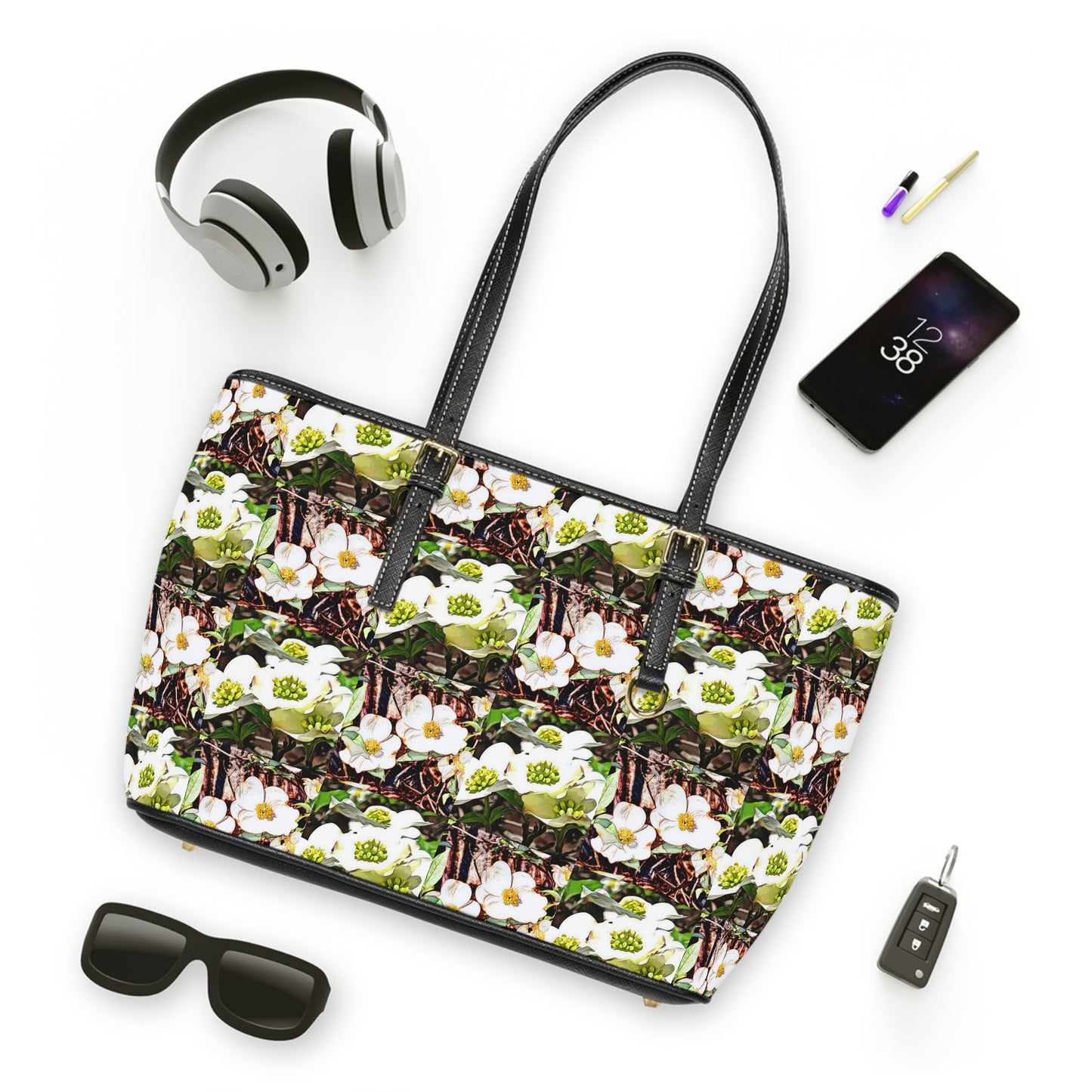 Dogwood Blossoms Shoulder Bag