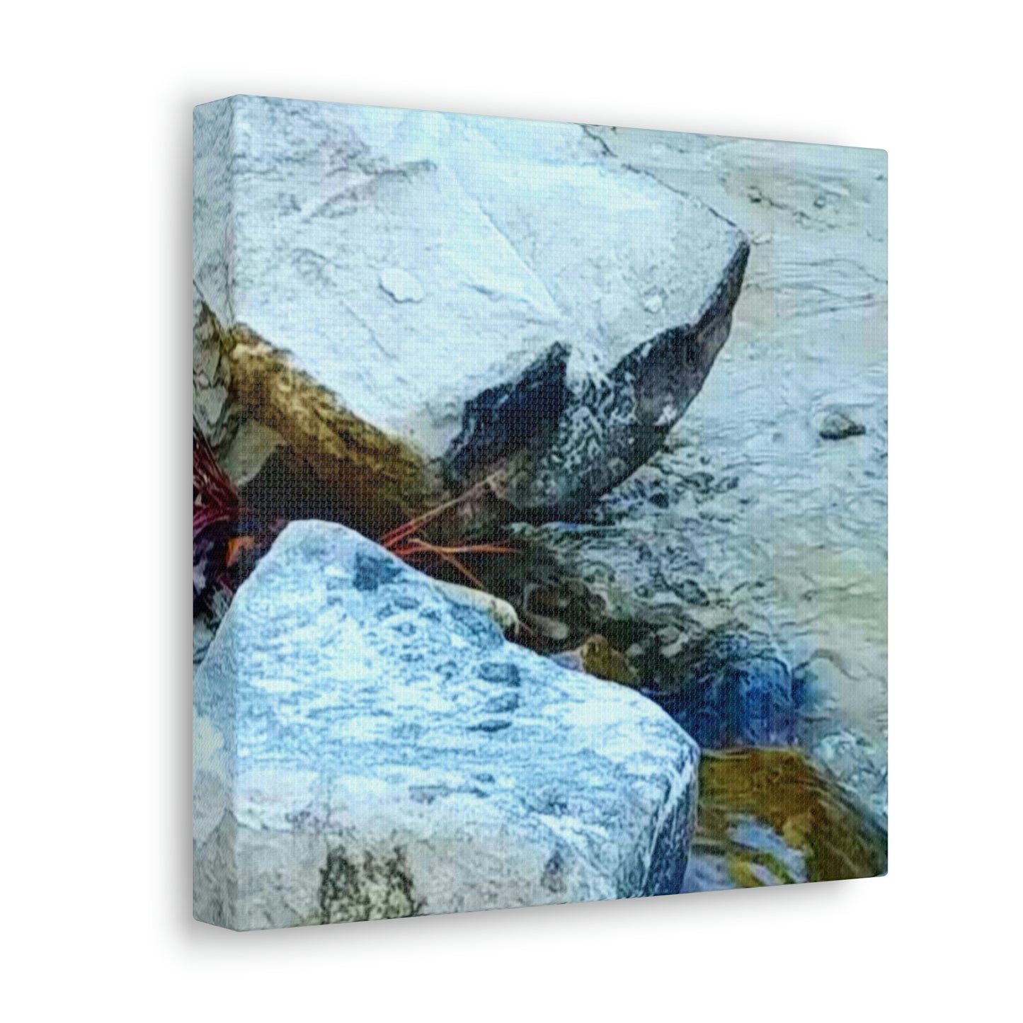 Kisatchie Bayou Rocks Canvas Gallery Wraps