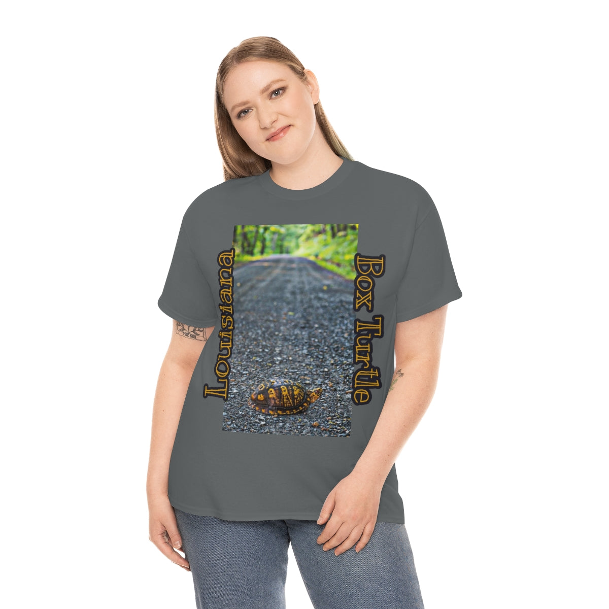 Unisex Louisiana Box Turtle Heavy Cotton Tee