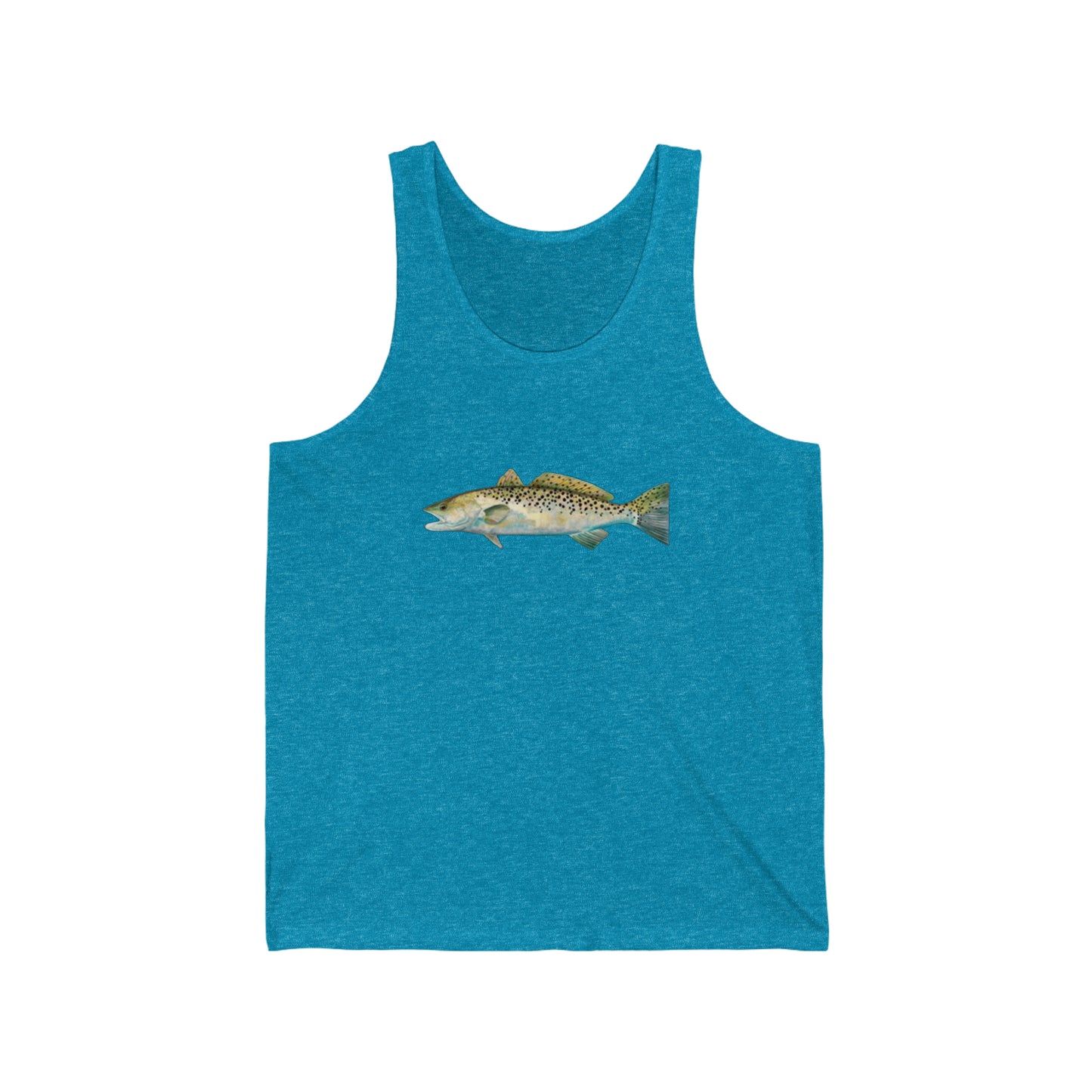 Unisex Speckled Trout Jersey Tank