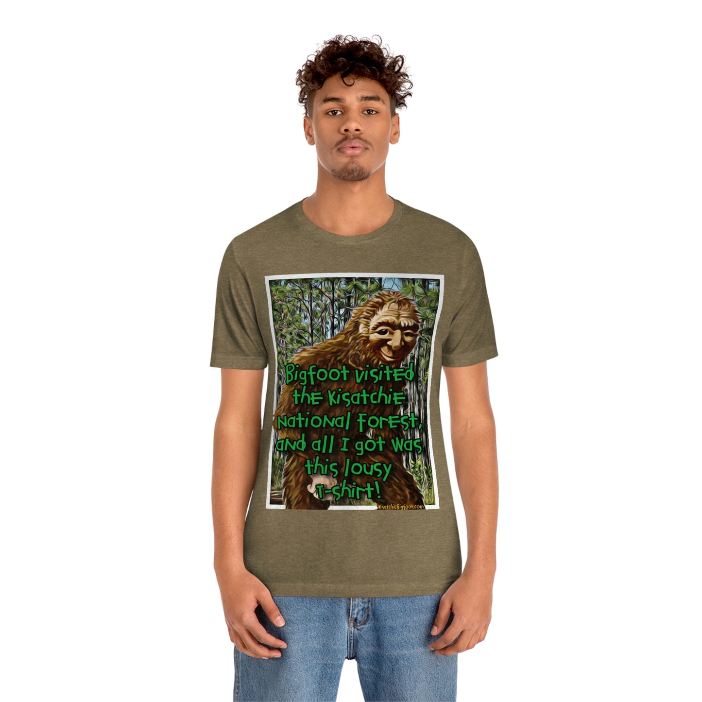 Unisex Kisatchie Bigfoot Jersey Tee