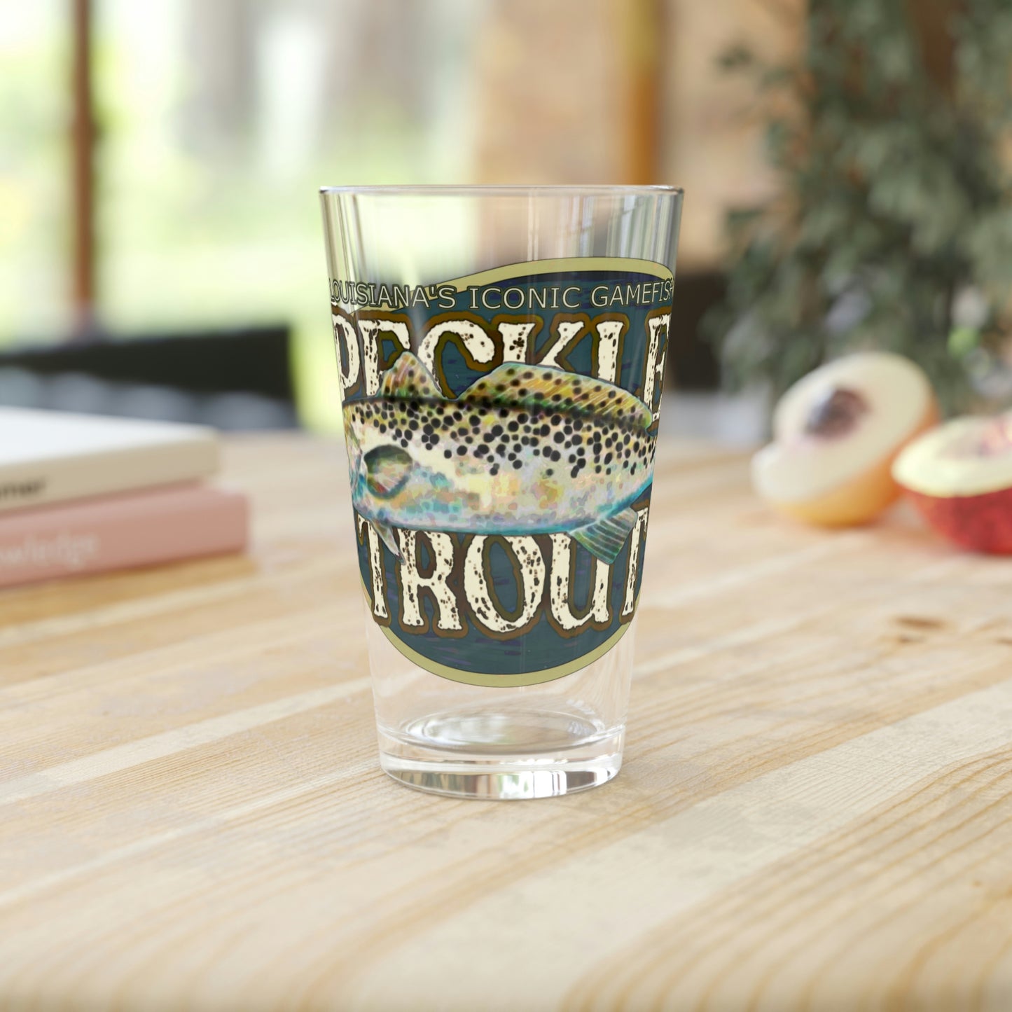 Speckled Trout Pint Glass