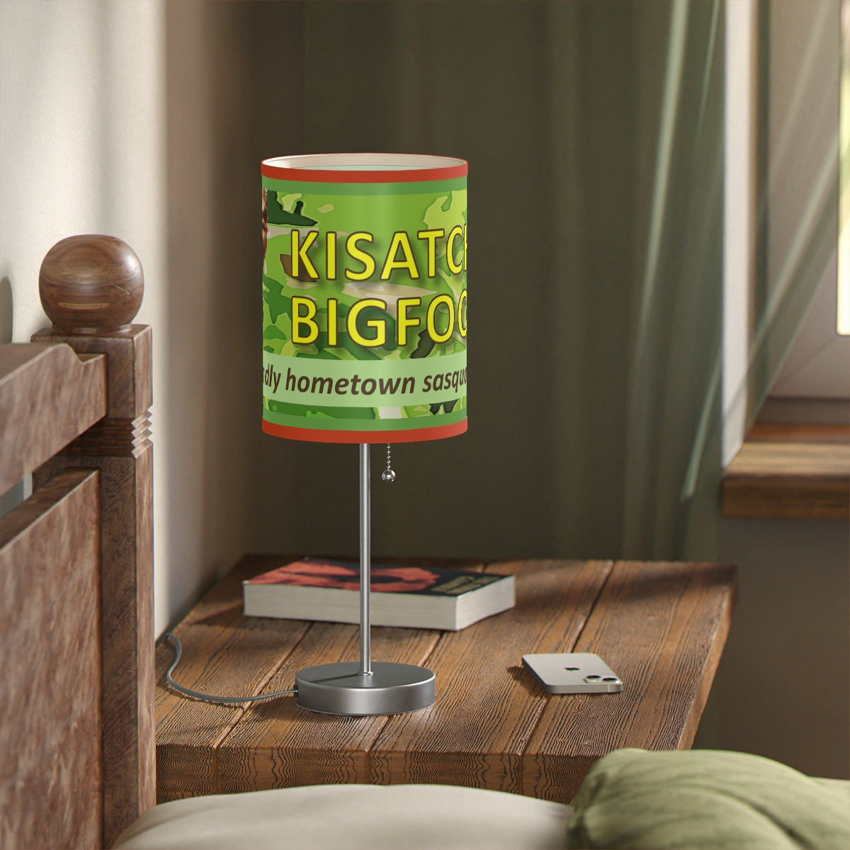 Kisatchie Bigfoot Lamp on a Stand