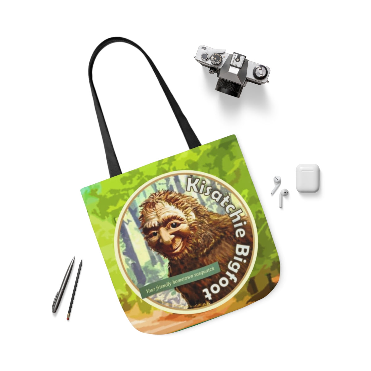 Canvas Kisatchie Bigfoot Tote Bag