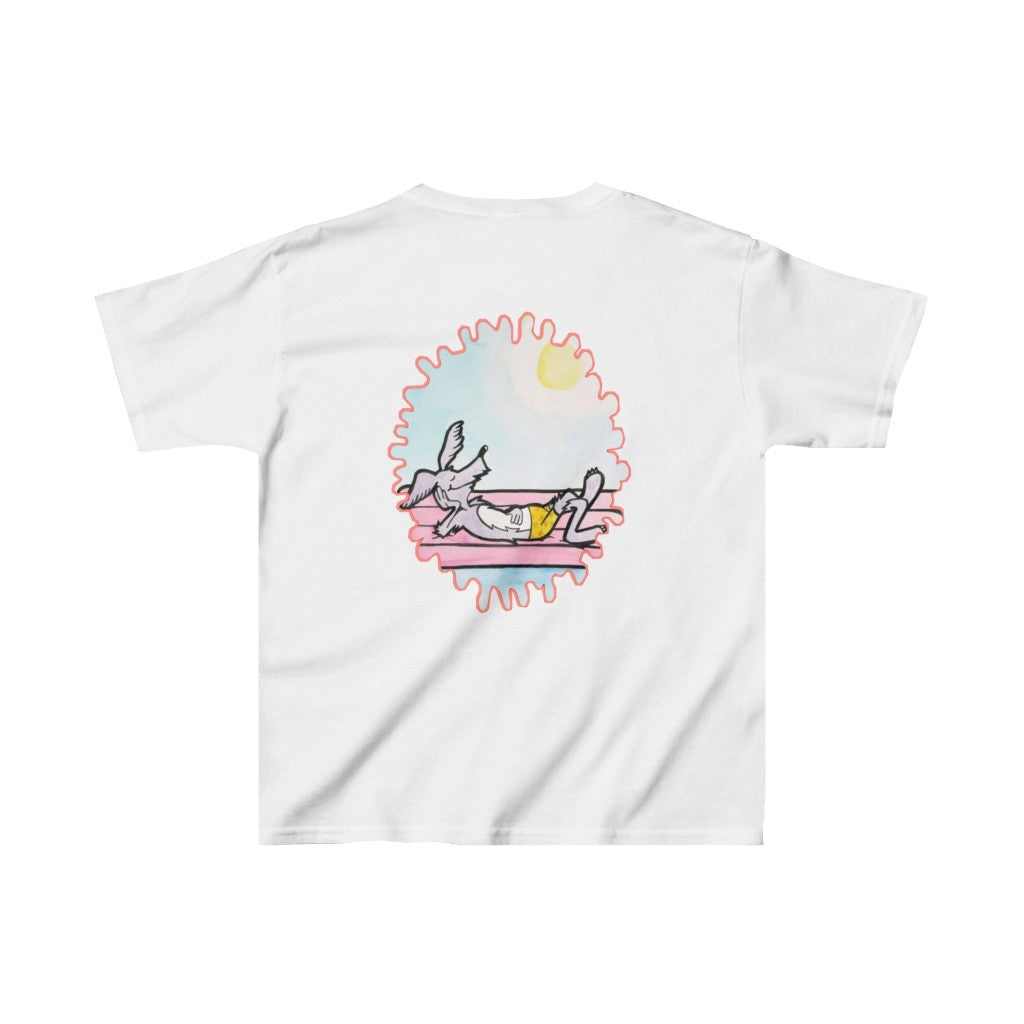 Kids White Coyotes on my Floaties Tee