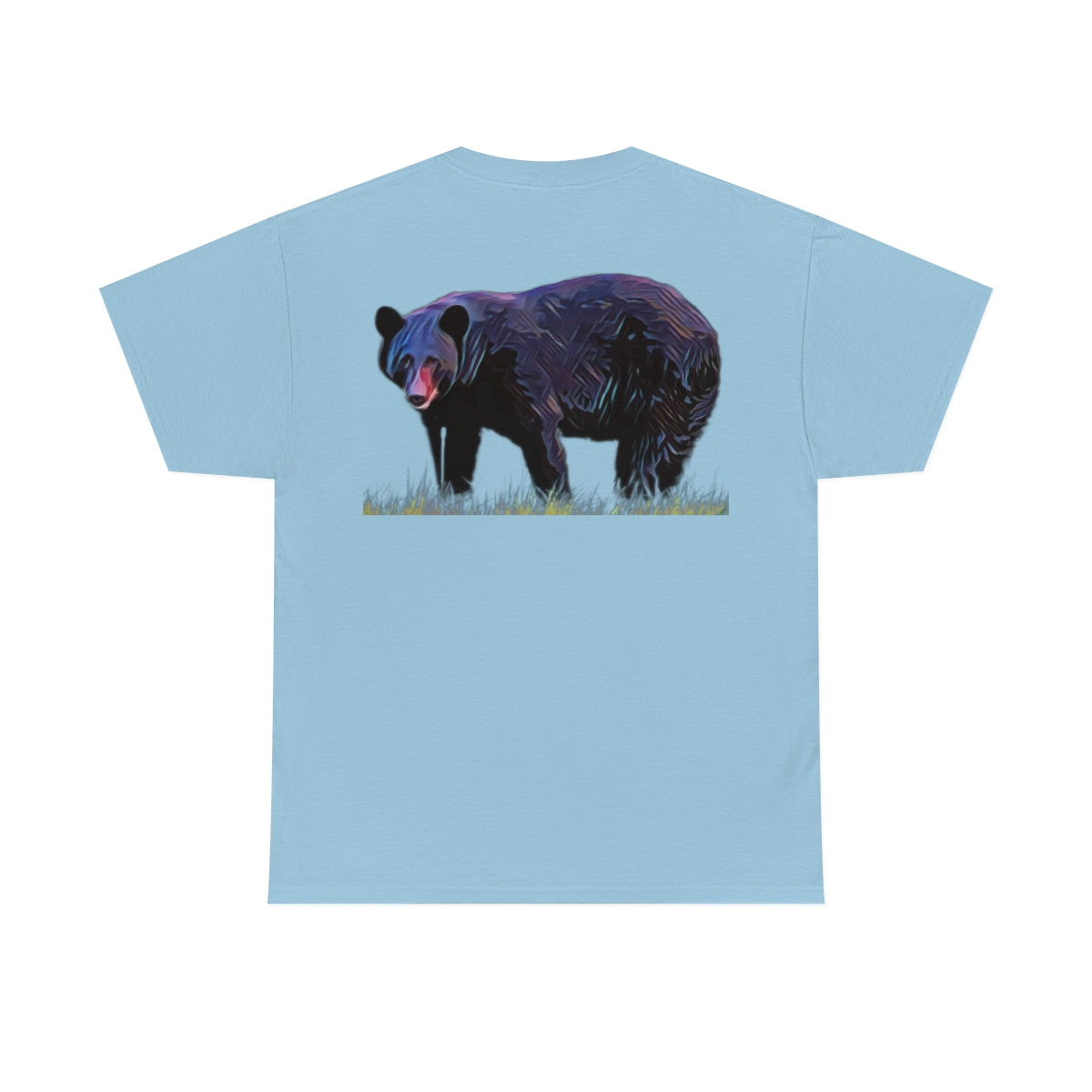 Unisex Louisiana Black Bear Heavy Cotton Tee