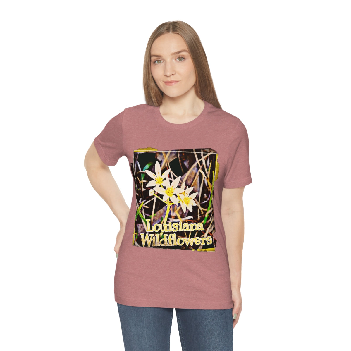 Louisiana Wildflowers Jersey Tee