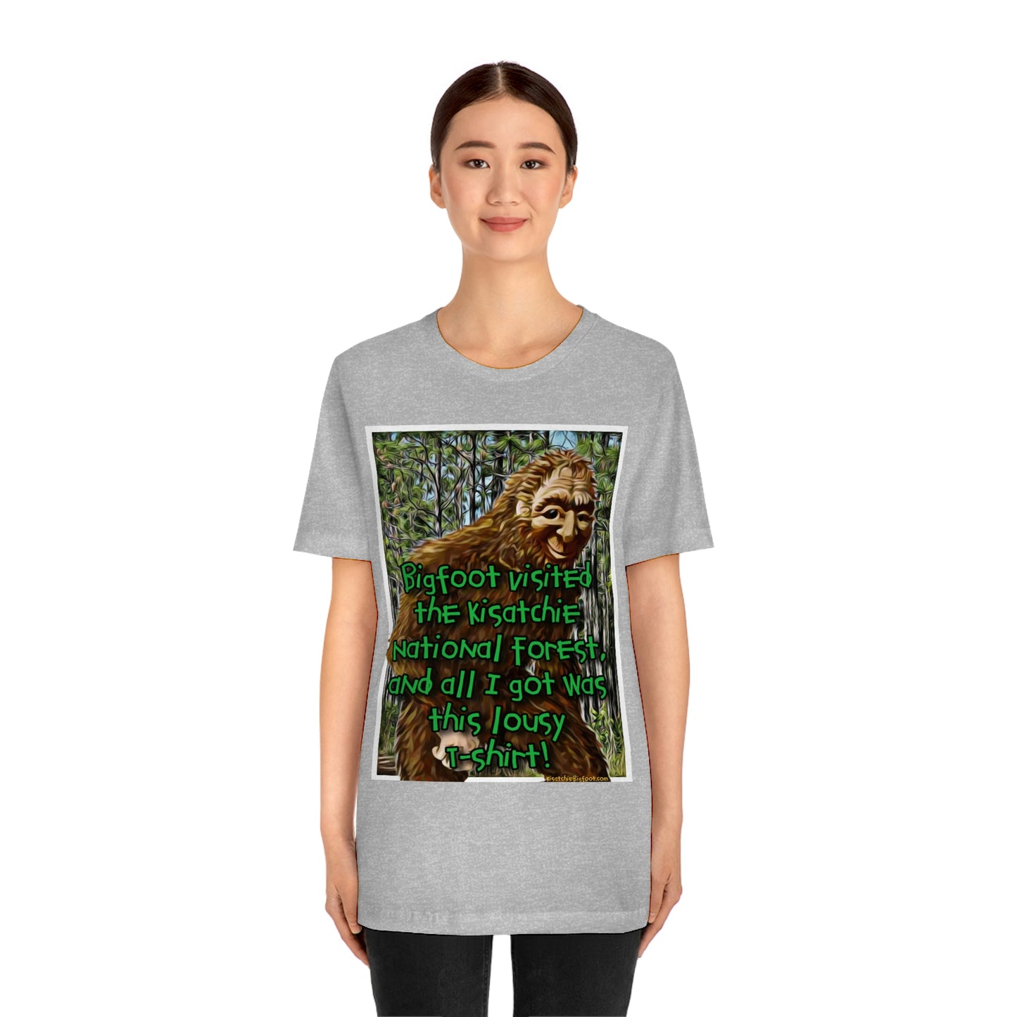 Unisex Kisatchie Bigfoot Jersey Tee