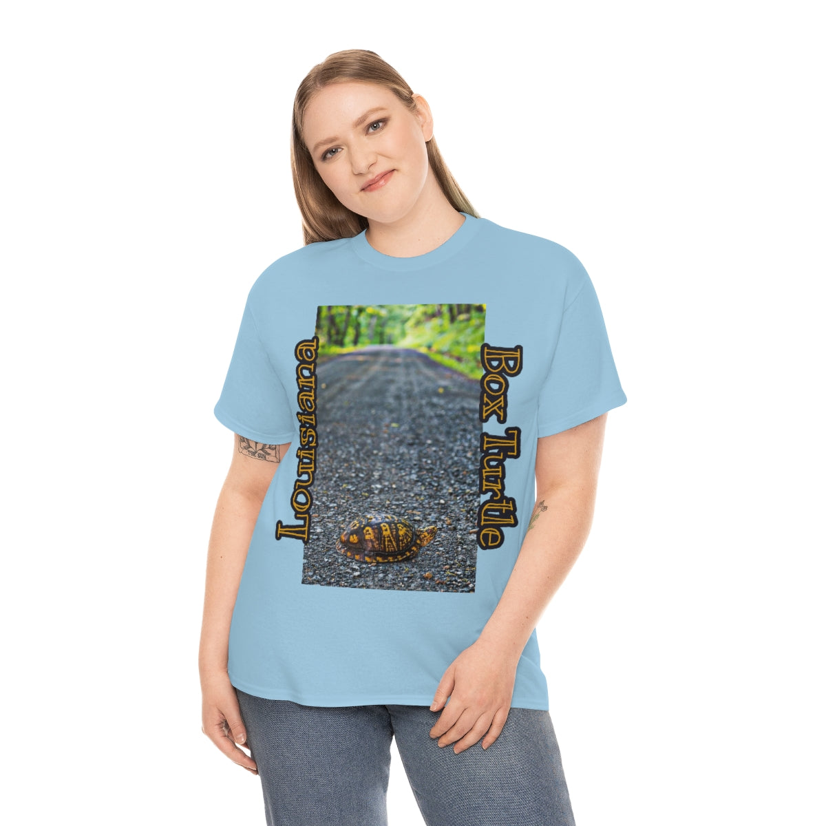 Unisex Louisiana Box Turtle Heavy Cotton Tee