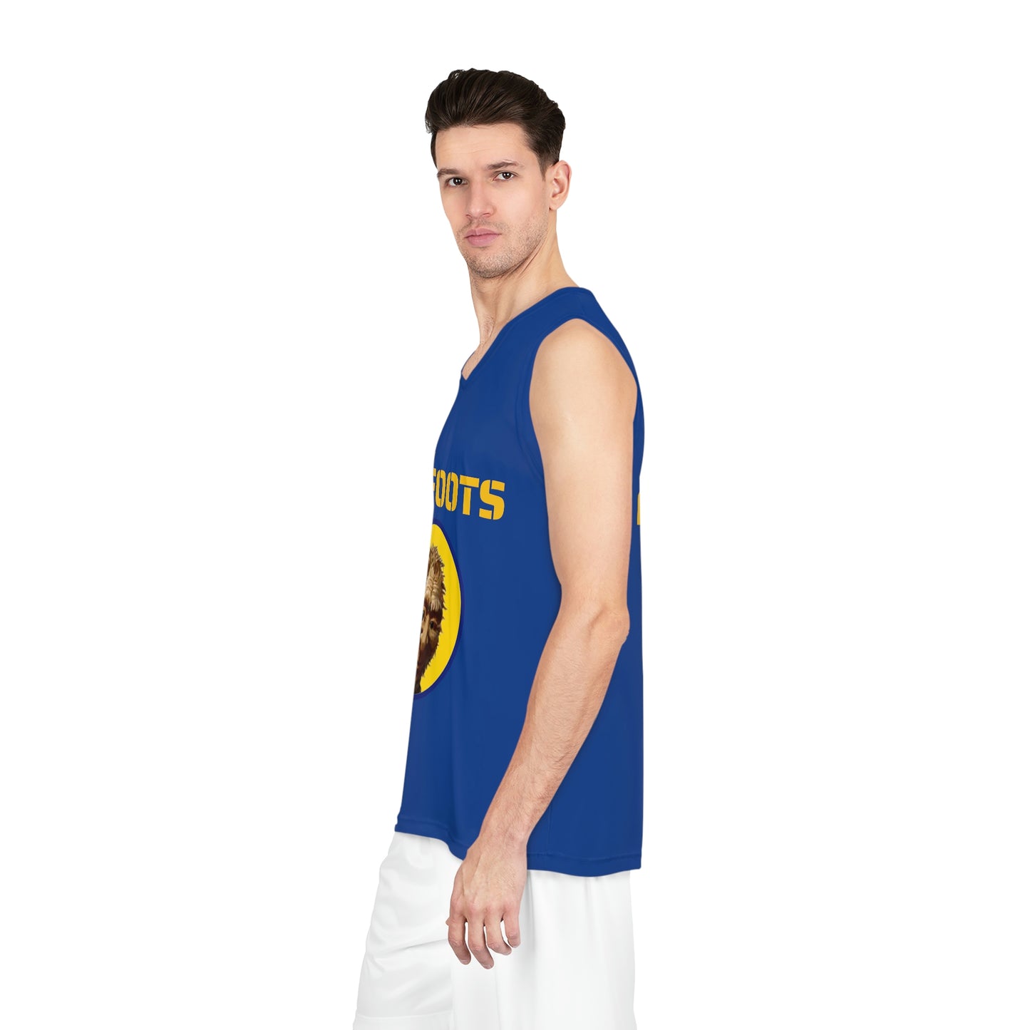 Bigfoot Blue Basketball Jersey