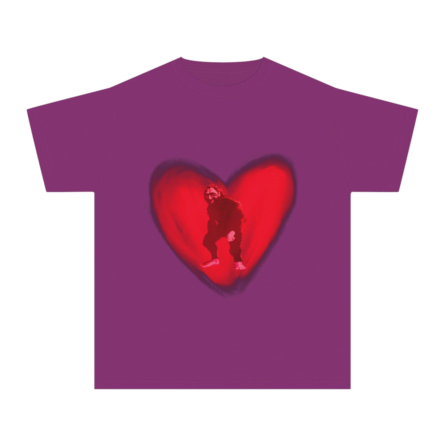 Youth Bigfoot in My Heart Tee