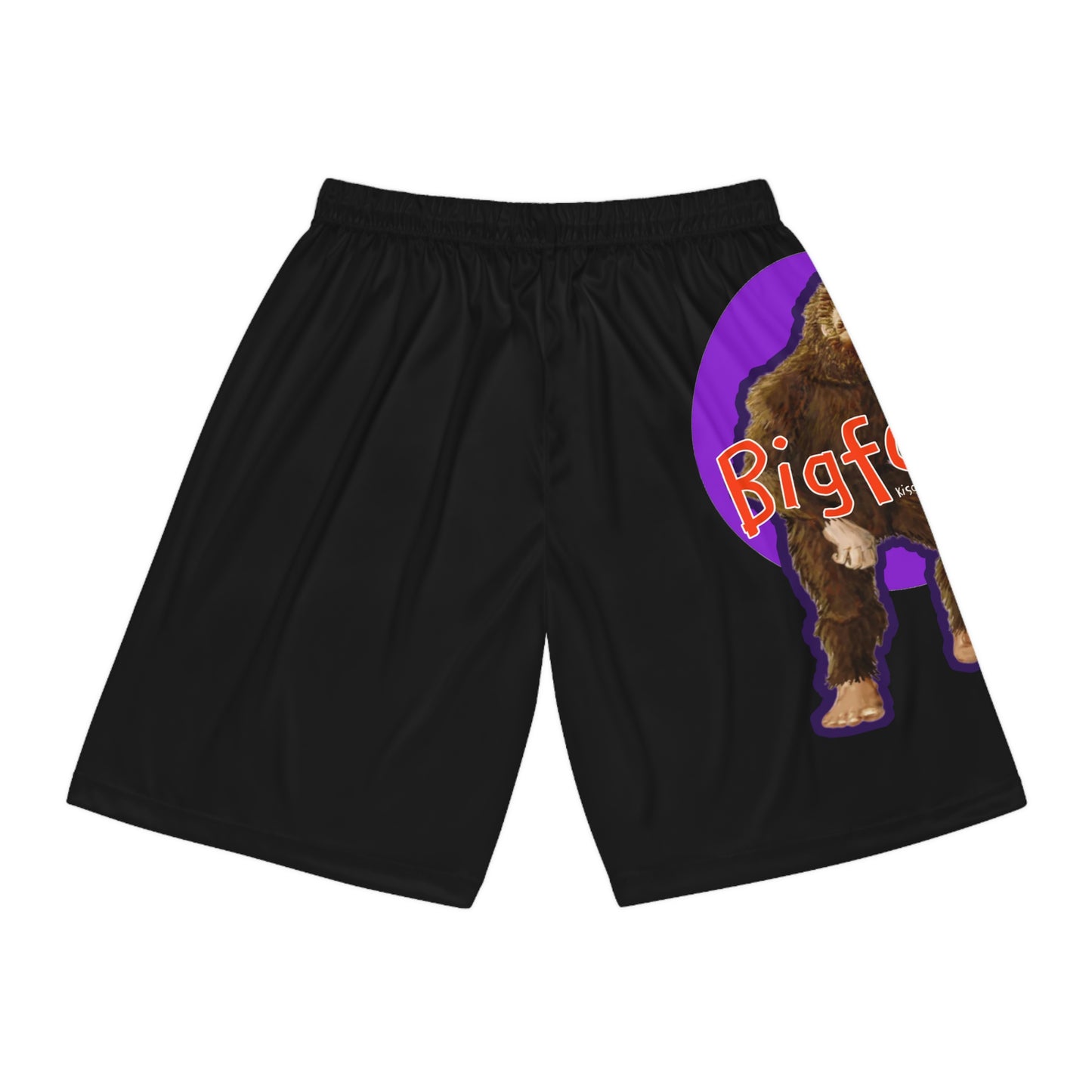 Bigfoot Black Basketball Shorts