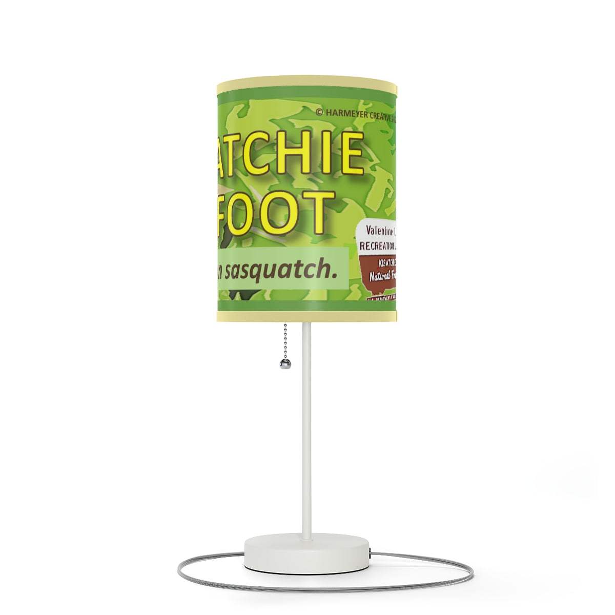 Kisatchie Bigfoot Lamp on a Stand