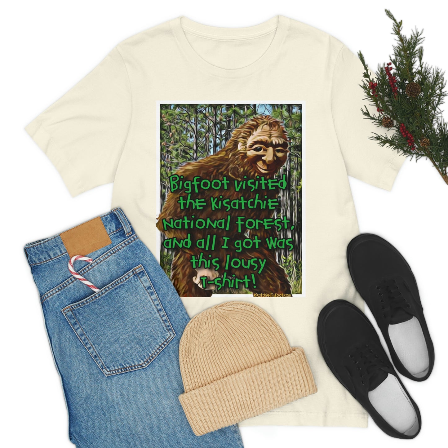 Unisex Kisatchie Bigfoot Jersey Tee