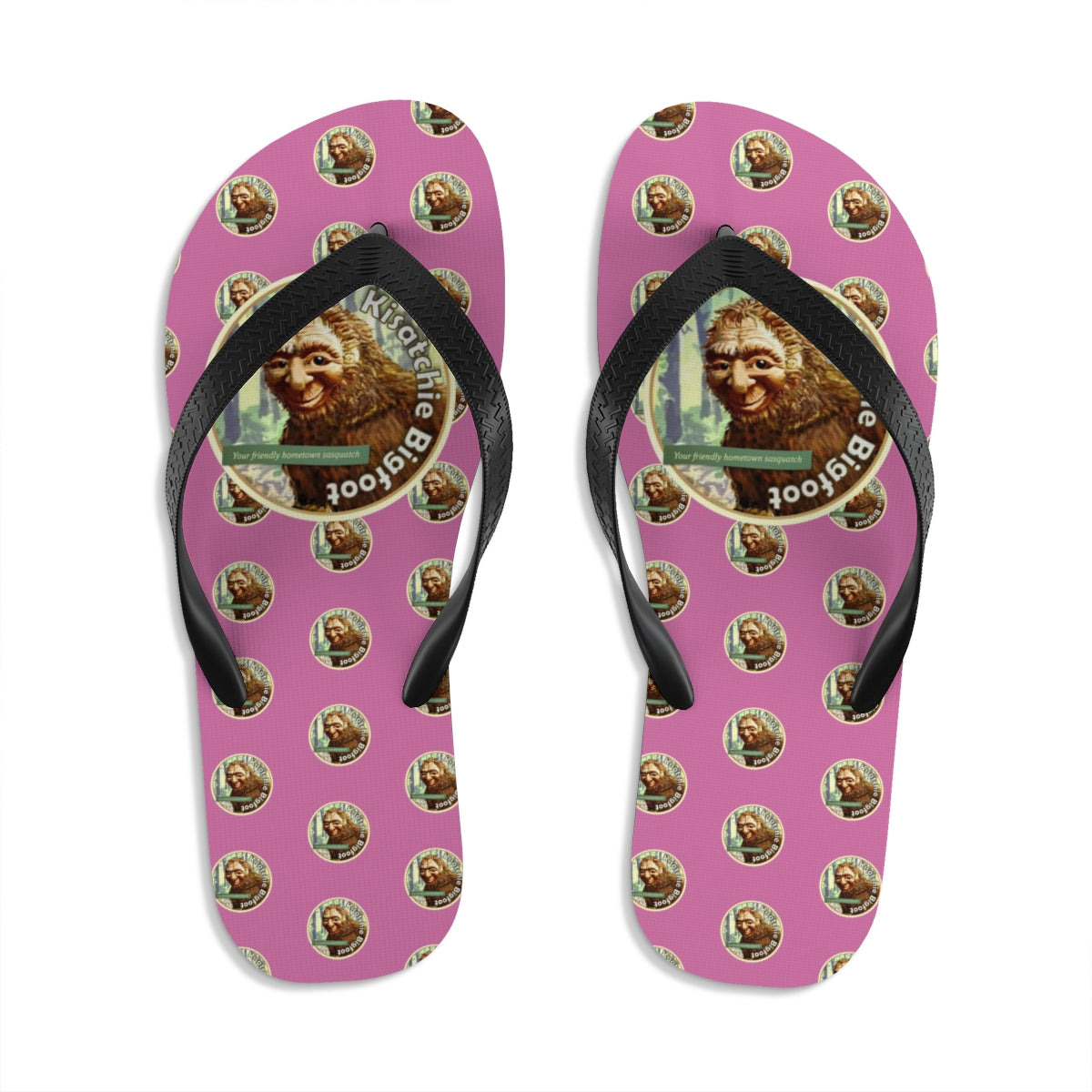 Rubber Sole Kisatchie Bigfoot Flip-Flops