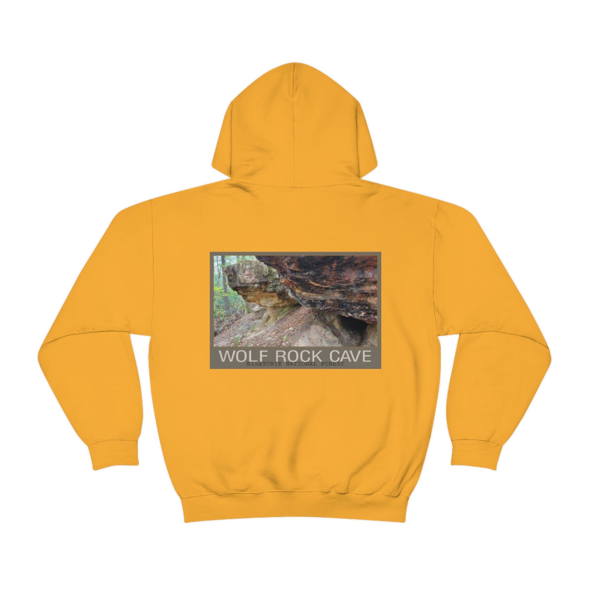 Unisex KNF Wolf Rock Cave Hoodie