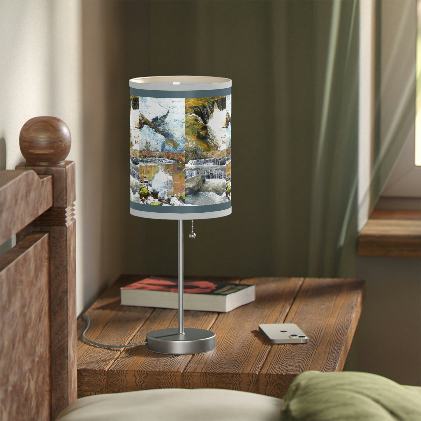 Kisatchie Bayou Rocks Lamp on a Stand