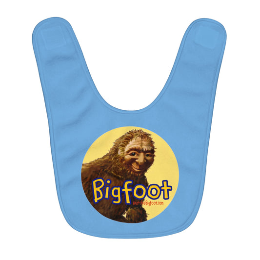 Bigfoot Fleece Baby Bib