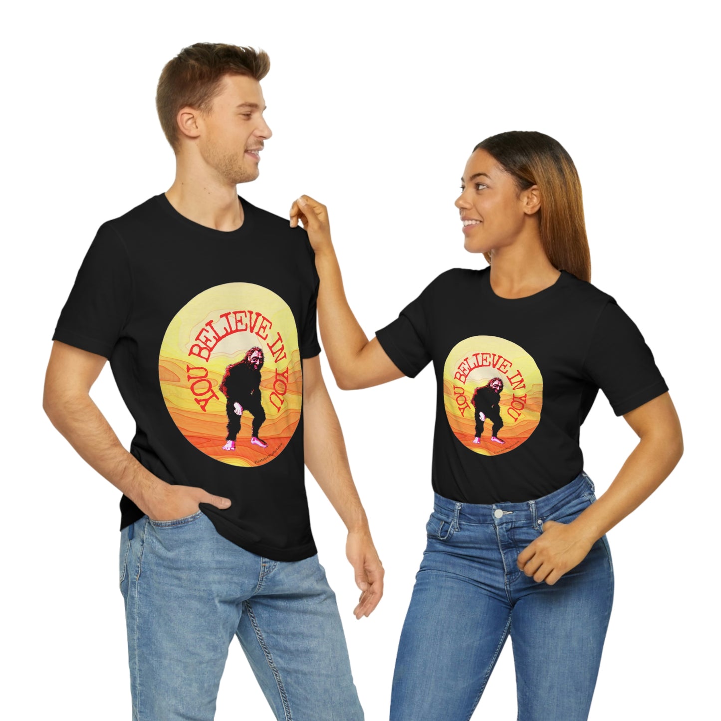 Bigfoot's Believe in You Unisex Jersey Tee