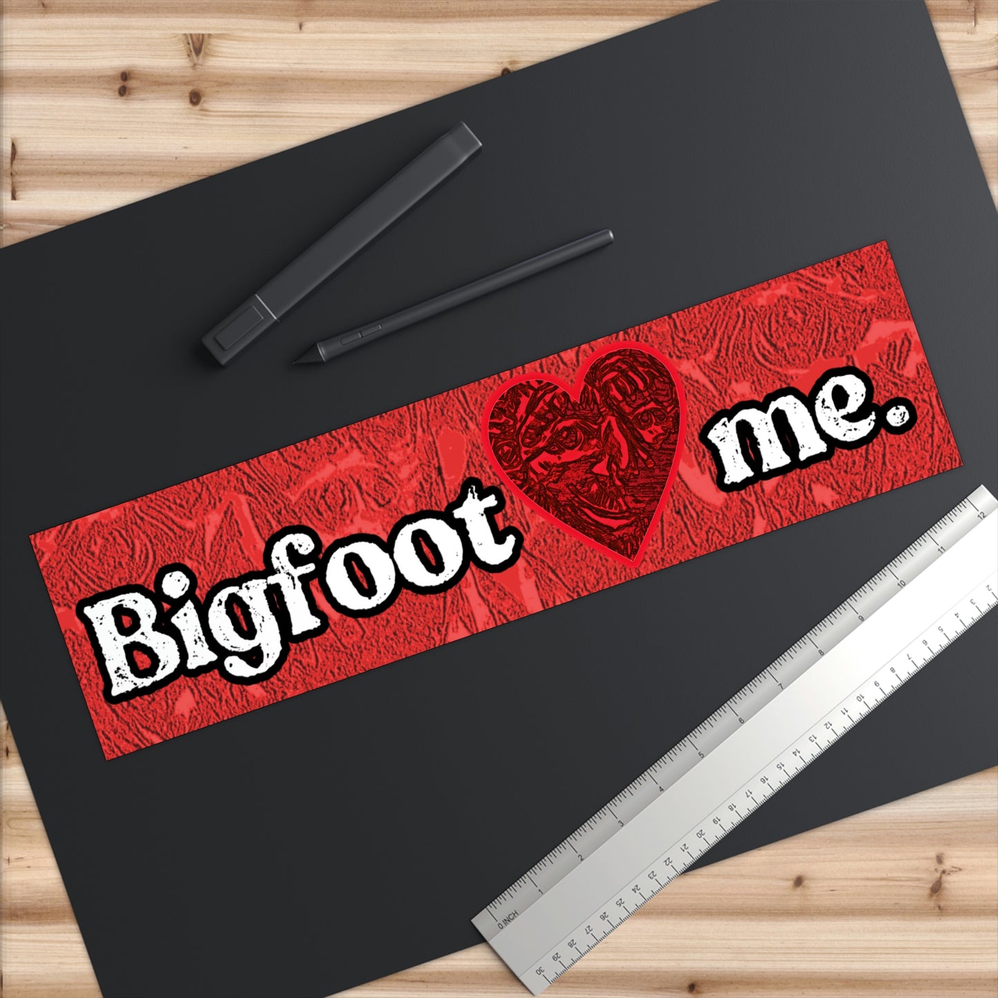 Bigfoot's Val Day Bumper Stickers