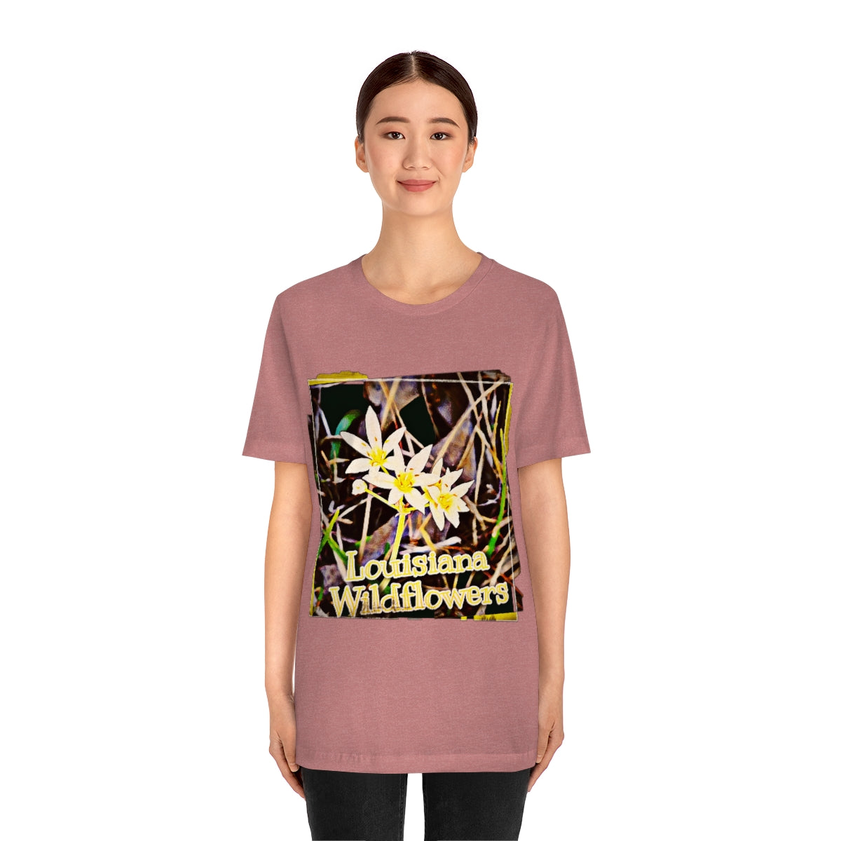 Louisiana Wildflowers Jersey Tee