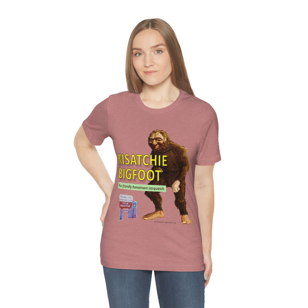 Unisex Kisatchie Bigfoot Jersey Tee