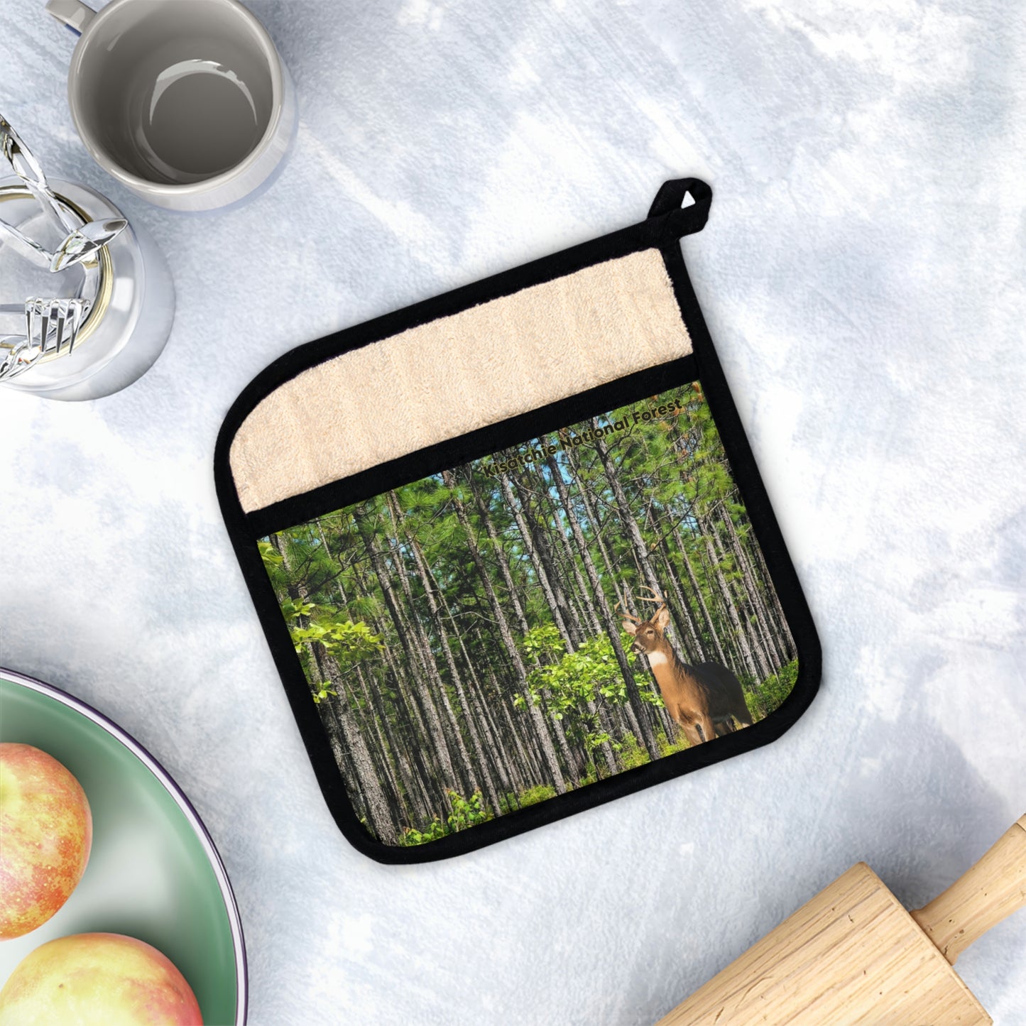 Kisatchie Pines Pot Holder with Pocket