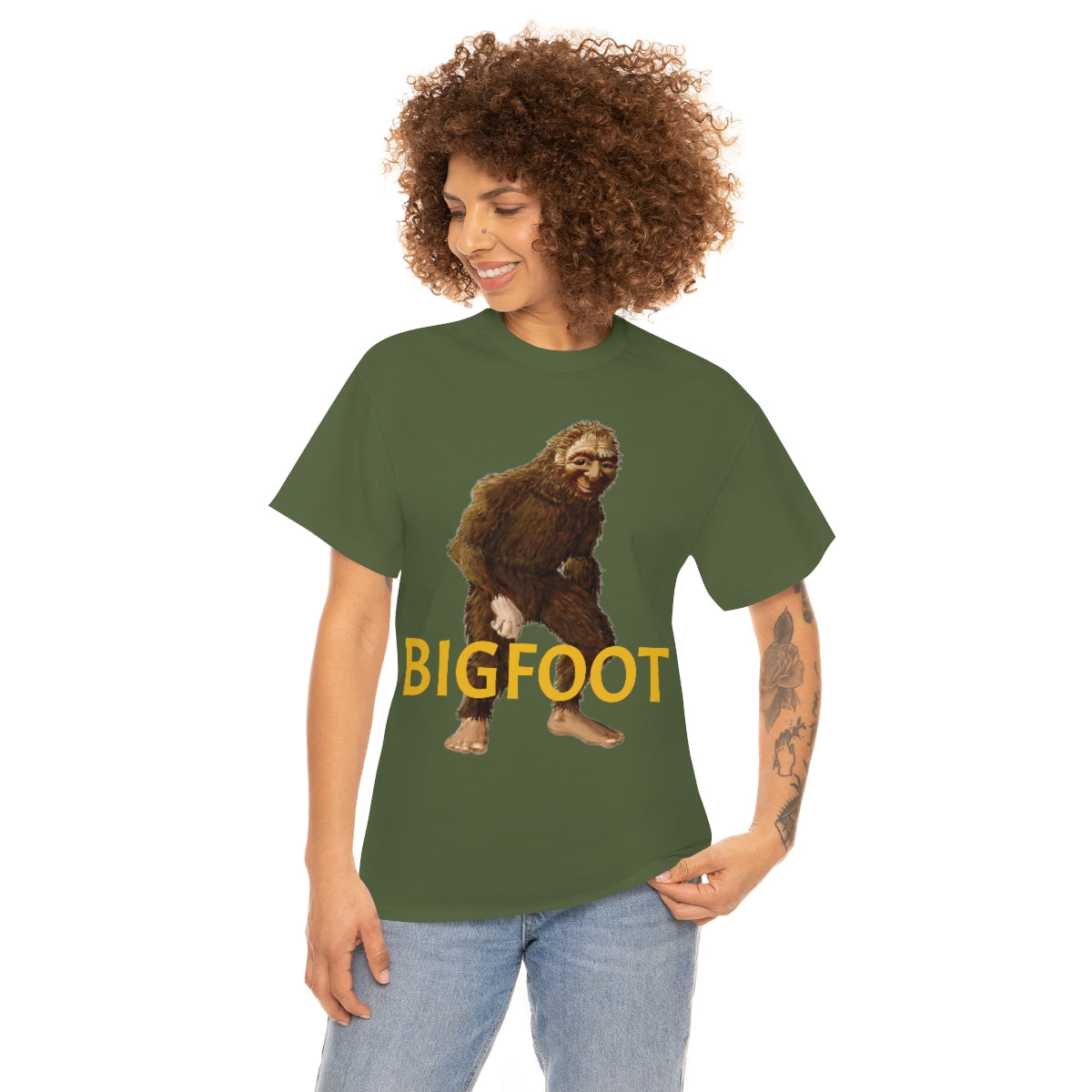 Bigfoot's Favorite Heavy Cotton Tee