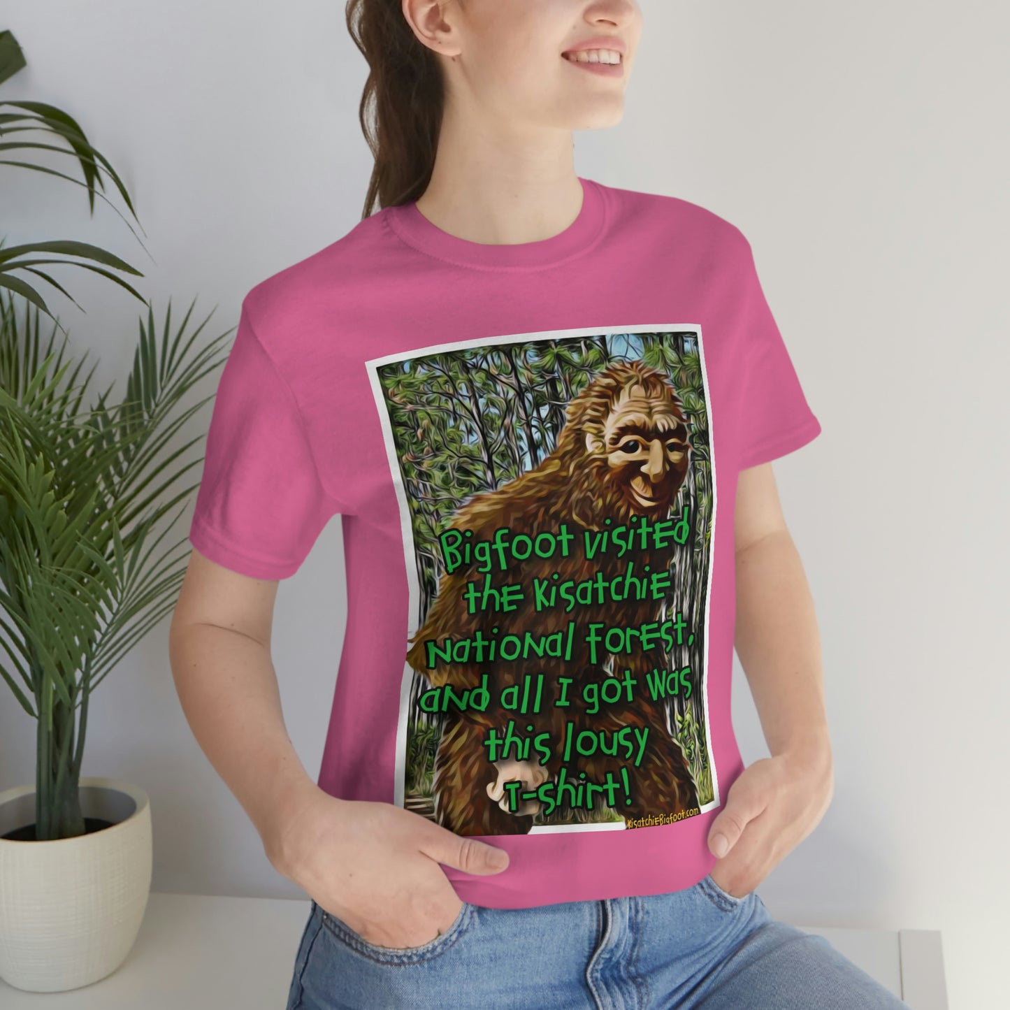 Unisex Kisatchie Bigfoot Jersey Tee