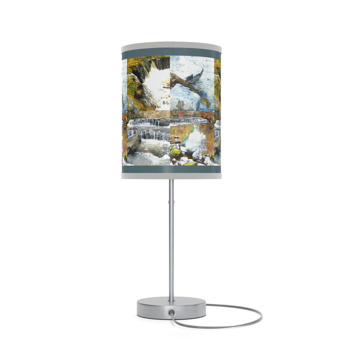 Kisatchie Bayou Rocks Lamp on a Stand