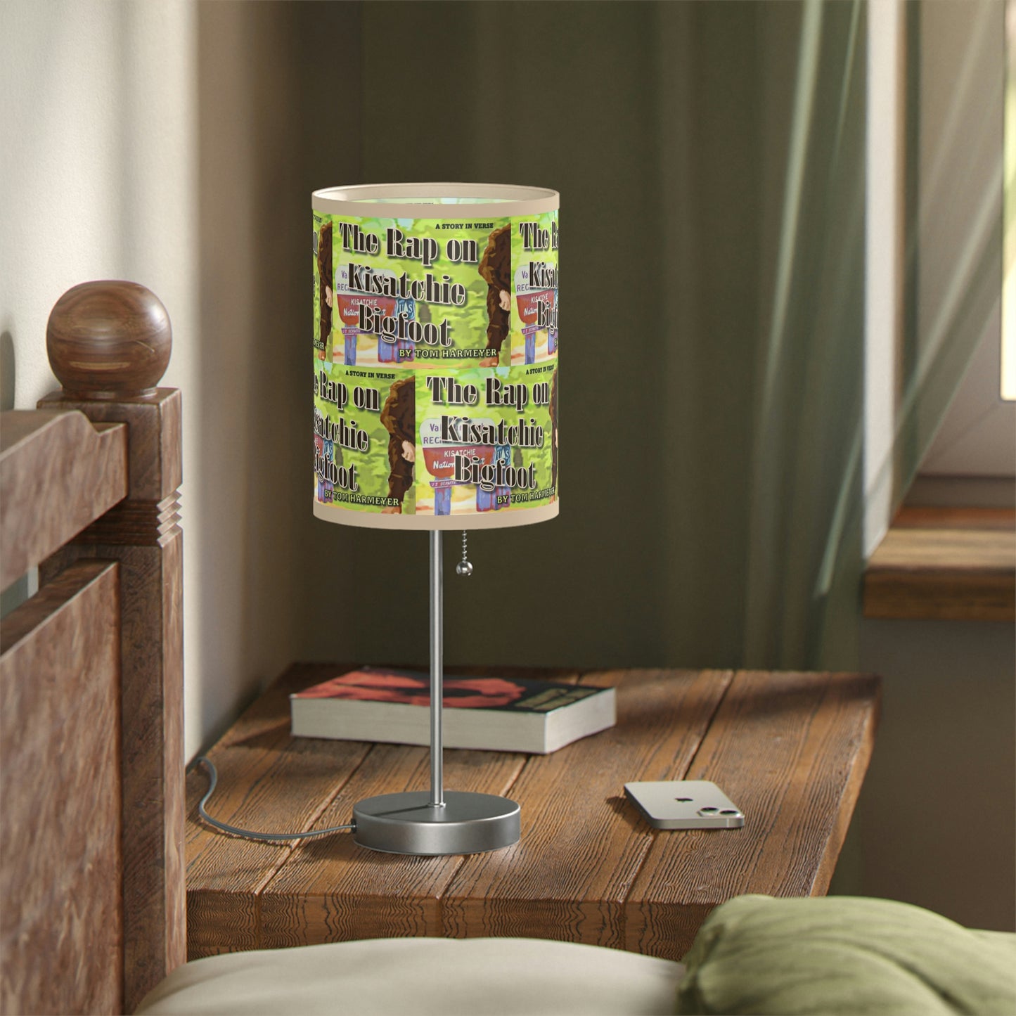 The Rap on Kisatchie Bigfoot Lamp on a Stand