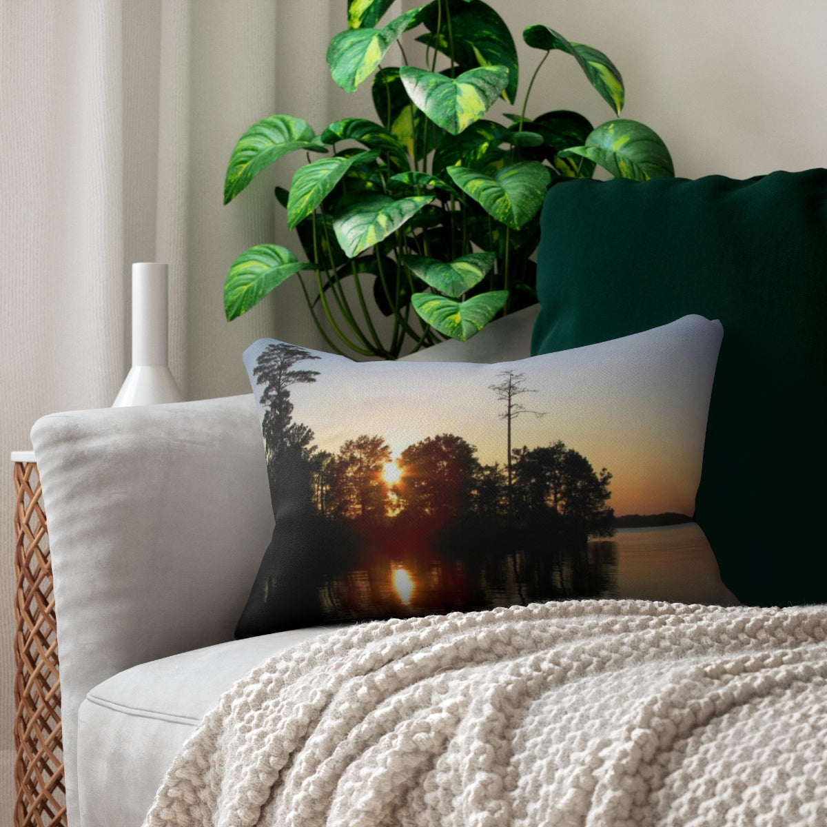 Kincaid Lake Lumbar Pillow