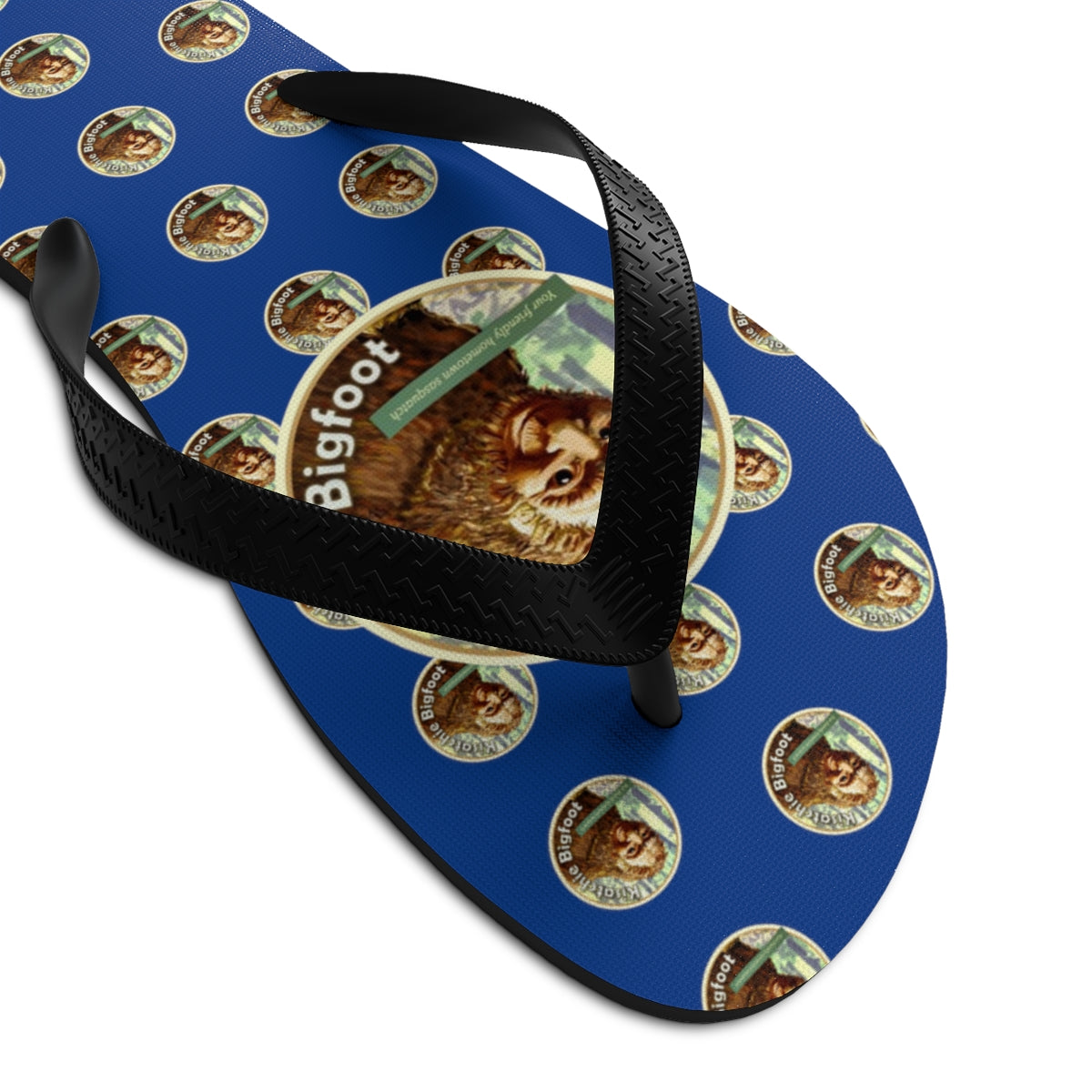 Rubber Sole Kisatchie Bigfoot Flip-Flops