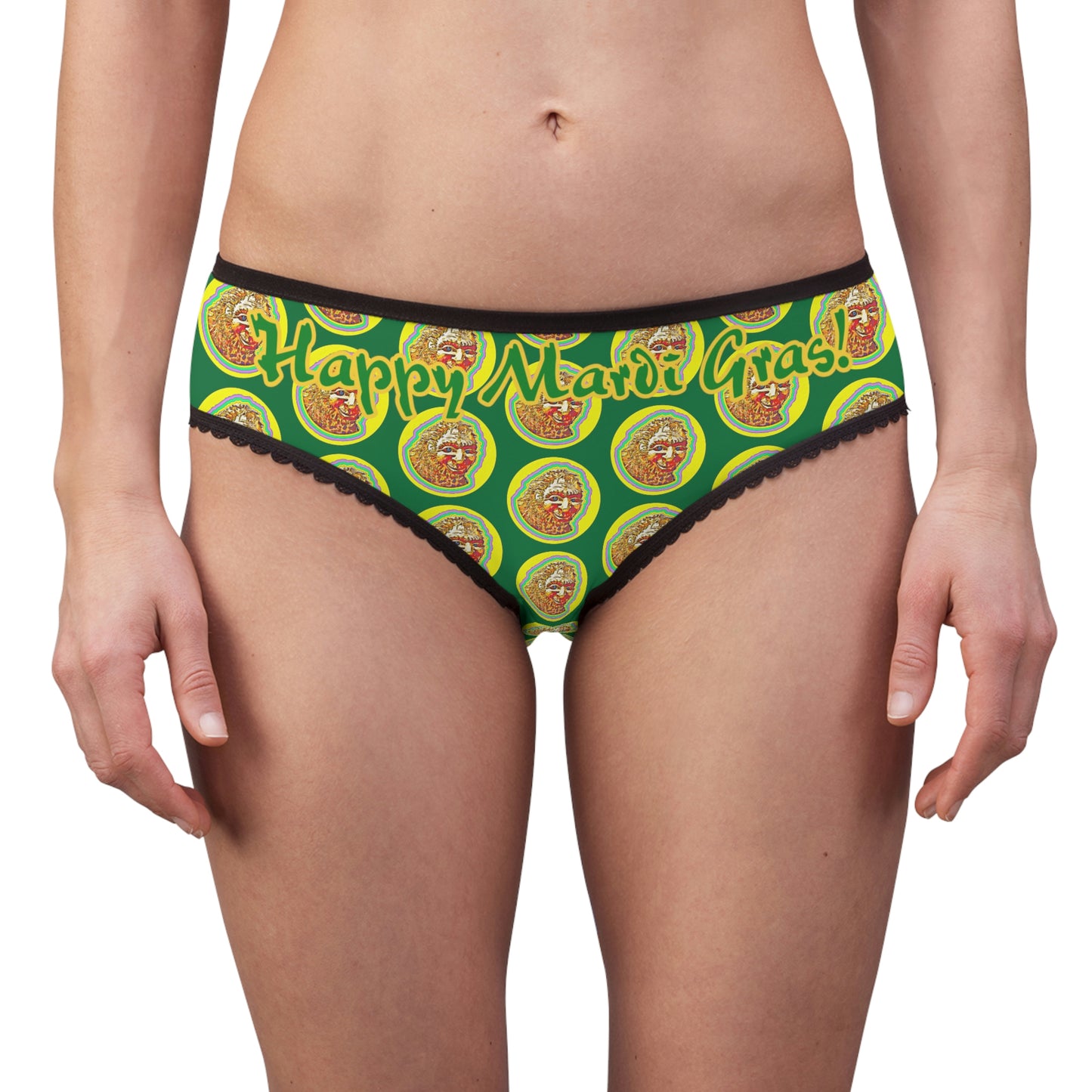 Bigfoot's Mardi Gras Women's Briefs