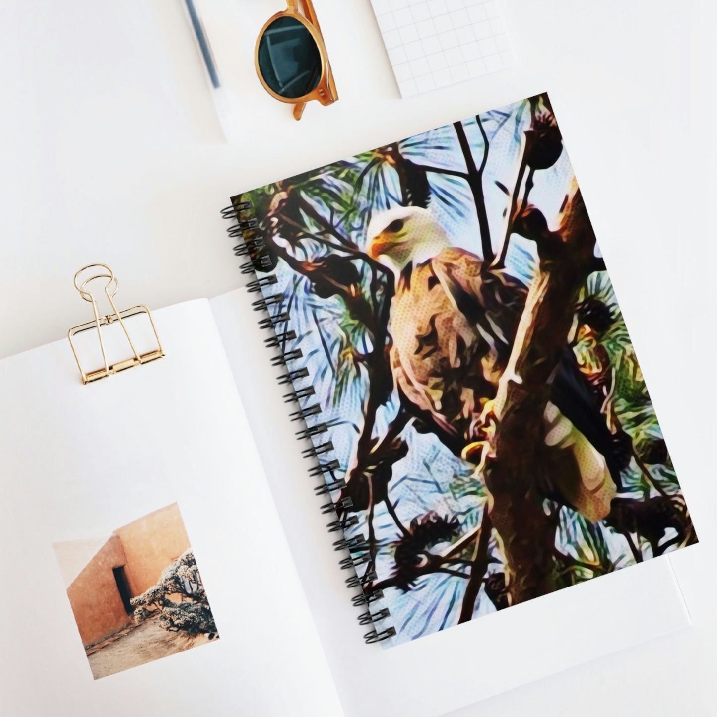 Kincaid Lake Eagle Spiral Notebook