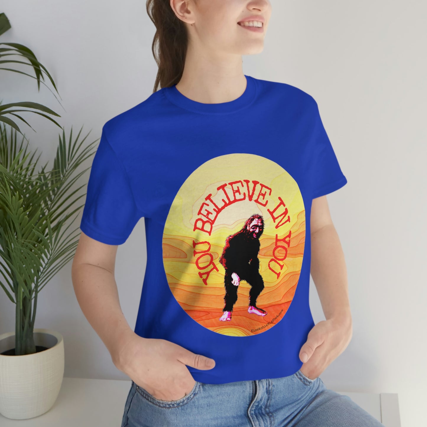 Bigfoot's Believe in You Unisex Jersey Tee