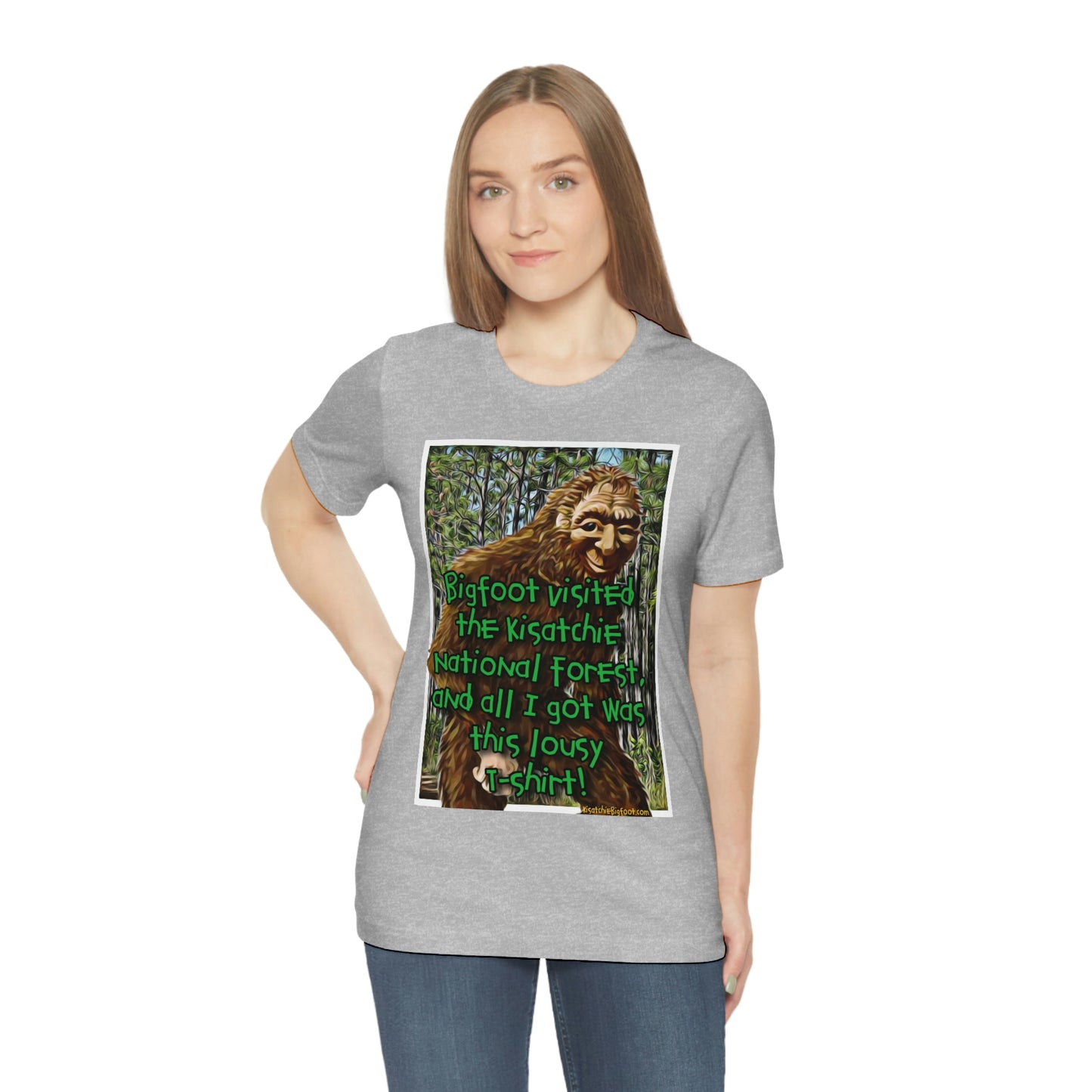 Unisex Kisatchie Bigfoot Jersey Tee