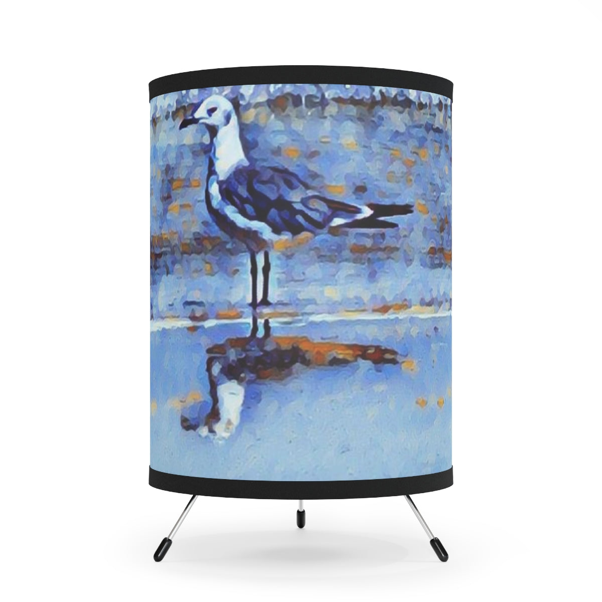 Louisiana Gull Tripod Lamp