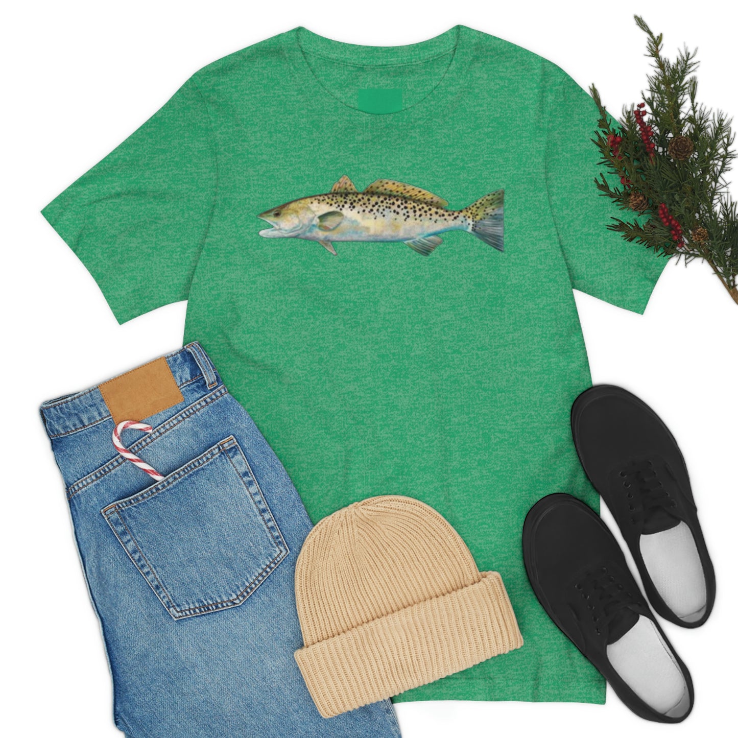 Unisex Speckled Trout Jersey Tee