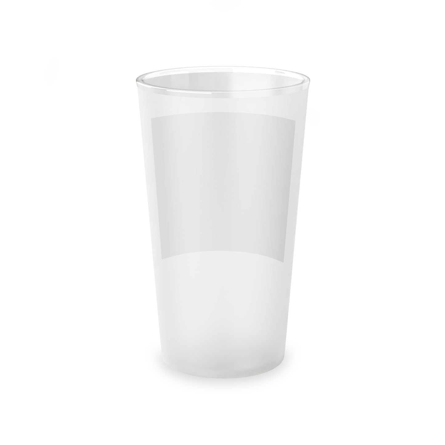 Yellow Jessamine Frosted Pint Glass, 16oz