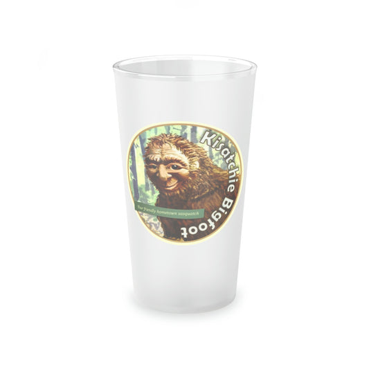 Kisatchie Bigfoot Frosted Pint Glass, 16oz