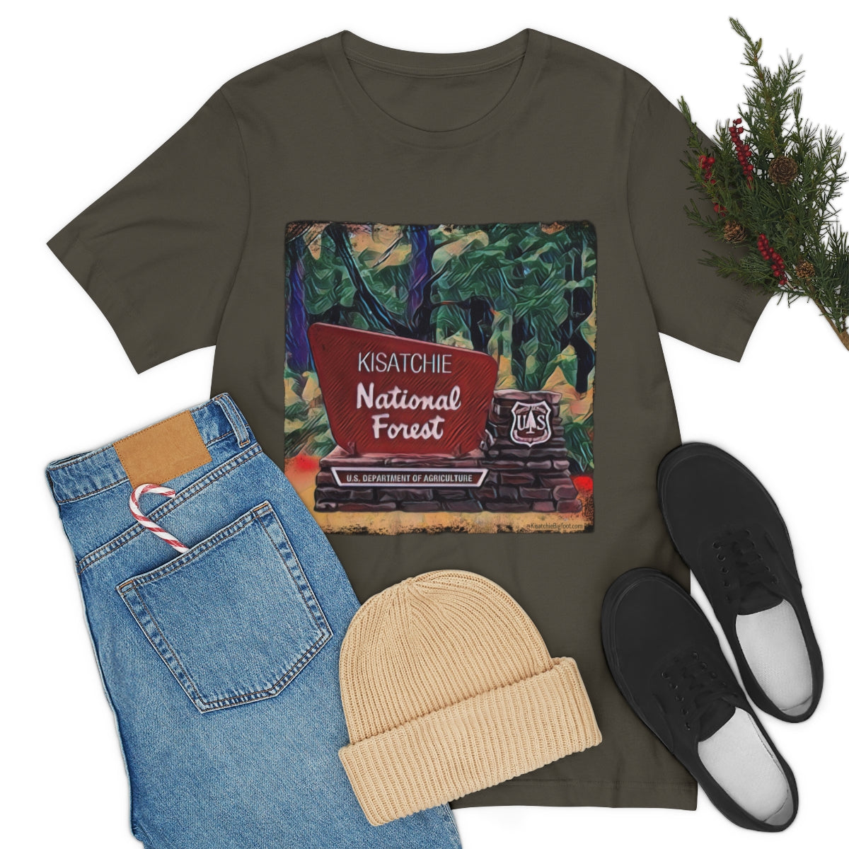 Kisatchie National Forest Jersey Tee