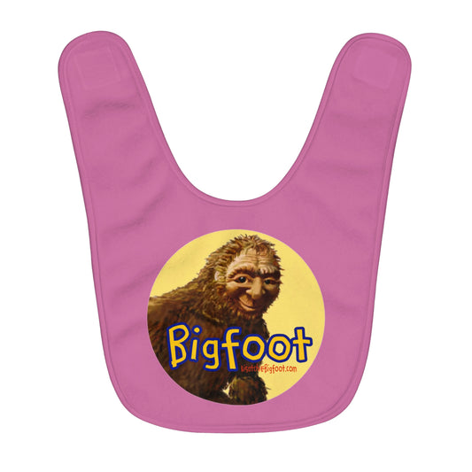 Bigfoot Fleece Baby Bib