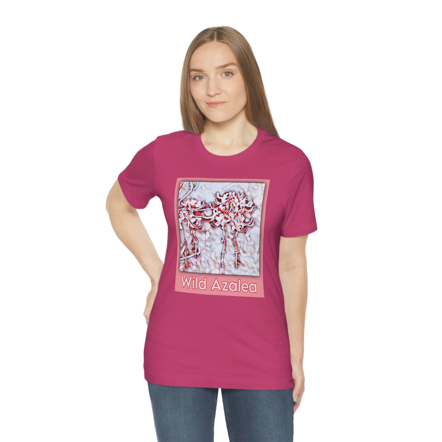 Unisex Kisatchie Wildflowers (Wild Azaleas) Jersey Tee