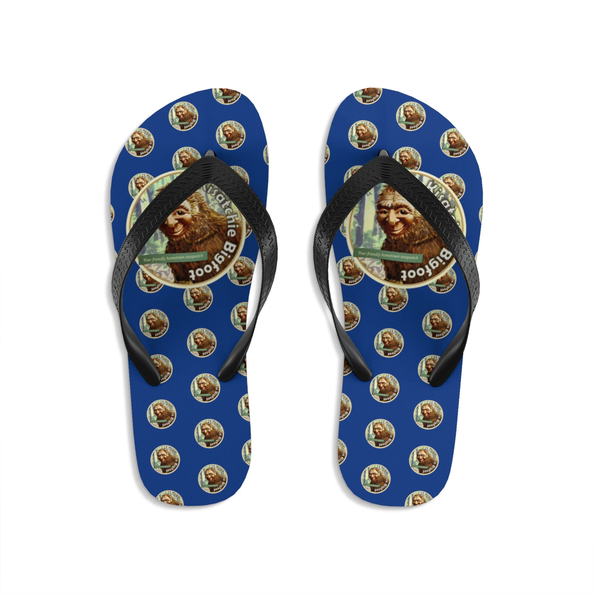 Rubber Sole Kisatchie Bigfoot Flip-Flops