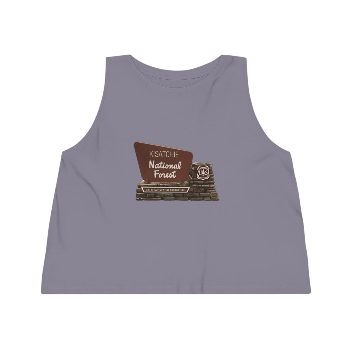 Women's Kisatchie Dancer Cropped Tank Top