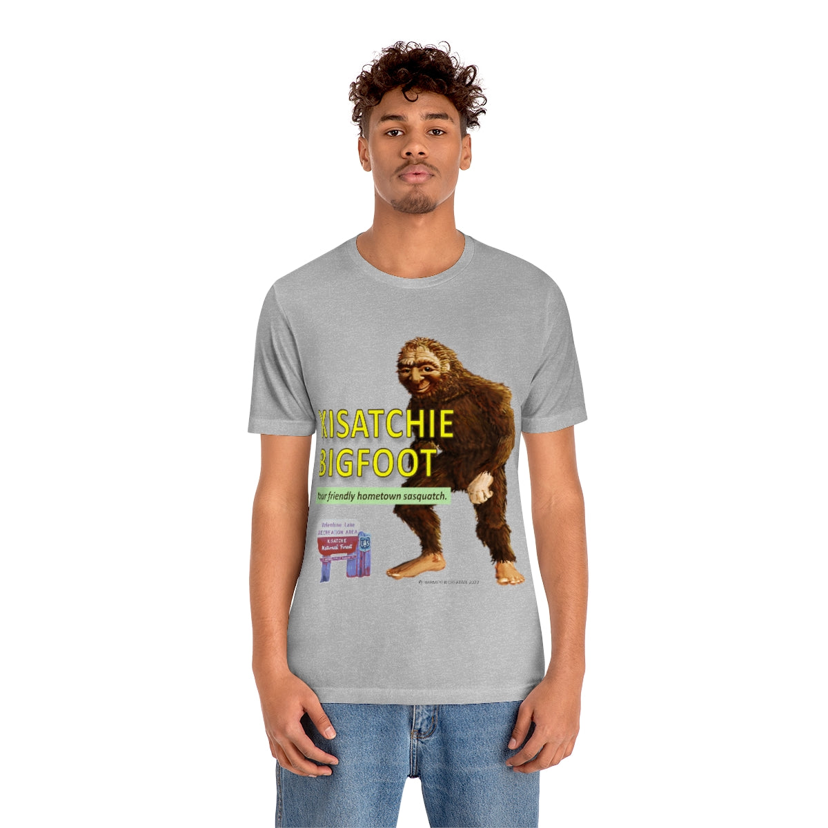 Unisex Kisatchie Bigfoot Jersey Tee