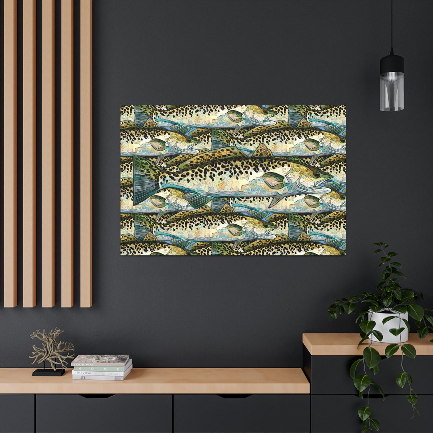 Speckled Trout Canvas Gallery Wraps